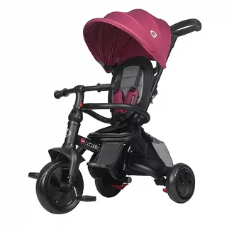 Kinderdreirad mit Führungsstange Coccolle Alegra - Magenta