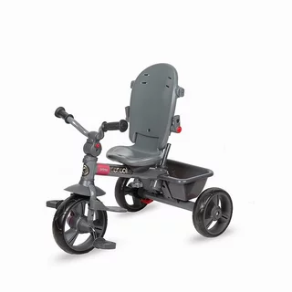Kinderdreirad mit Führungsstange Coccolle Primo - magenta
