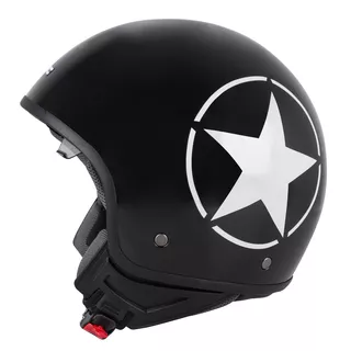 W-TEC FS-710S Roller Helm - schwarz mit dem Stern