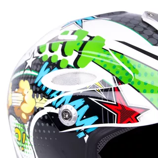 W-TEC FS-605 Allride Downhill Helm - Cartoon