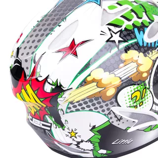 W-TEC FS-605 Allride Downhill Helm - Cartoon
