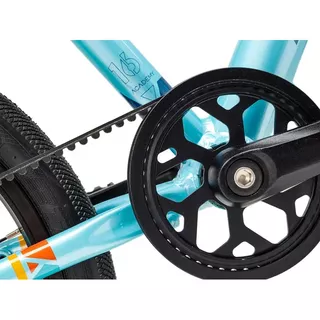 Kinder Fahrrad Akademie Grad 3 Gürtel 16" - lila