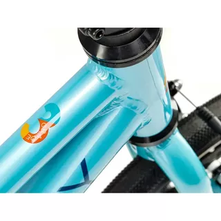 Kinder Fahrrad Akademie Grad 3 Gürtel 16" - lila