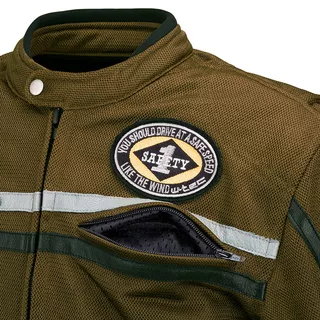 W-TEC Bellvitage Khaki Chameleon Motorradjacke - khaki chameleon