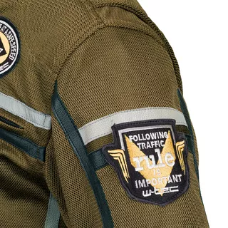 W-TEC Bellvitage Khaki Chameleon Motorradjacke - khaki chameleon