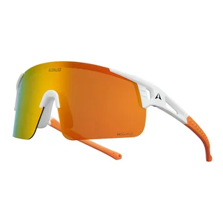 Altalist Kaku SP3 polarisierte Sonnenbrille - bílá s oranžovo-červenými skly