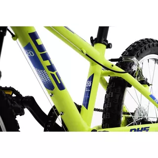 Kinderfahrrad DHS Teranna 2023 20" - Modell 2024 - Grün