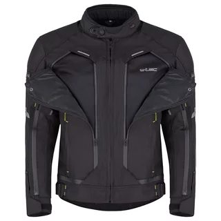 W-TEC Progair Herrenmotorradjacke - schwarz-fluo
