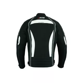 Herren-Touren-Motojacke BOS Rebstock - Weiss