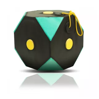 Hängezielbox Yate Cube Polimix 30x30x30cm schwarz-grün