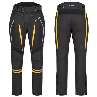 W-TEC Toranio Herren Sommer-Motorrad-Hose - schwarz-gelb