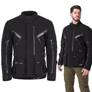 W-TEC Nykolas Motorradjacke - schwarz