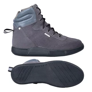 W-TEC Elton Motorradstiefel - černo-tmavě šedá