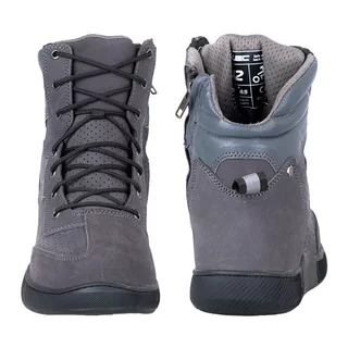 W-TEC Elton Motorradstiefel - černo-tmavě šedá