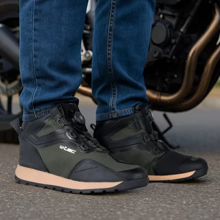 W-TEC Vigger Motorradstiefel - olivgrün