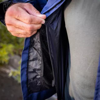 Herren-Sommer-Motojacke BOS Hobart - Blau