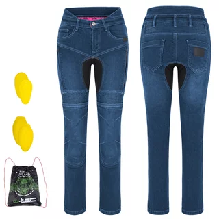 Damen-Moto-Jeans W-TEC Biterilla Eva Lady