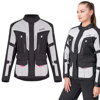 W-TEC Xenia Motorradjacke für Damen - schwarz-grau