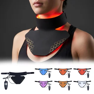 Infrarot-LED-Maske für Hals und Dekolleté inSPORTline Rademis 2500 mAh