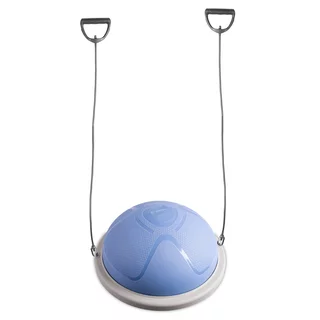 Balance-Matte inSPORTline Dome Compact mit Gummibändern - blau-grau