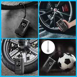 Schnurlose Pumpe inSPORTline Plicona mit LED-Licht