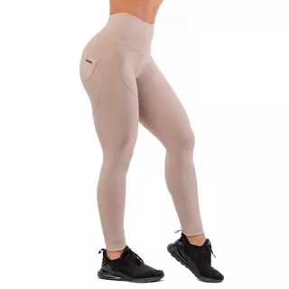 Damen Leggings mit hoher Taille Nebbia Lifting-Effekt Bubble Butt 587 - Cream