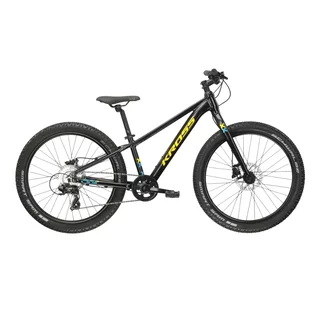 Jugendfahrrad Kross LEVEL JR 2.0 24" Gen 007 - černá / žlutá / lesk - černá / žlutá / lesk