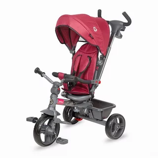 Kinderdreirad mit Führungsstange Coccolle Primo - magenta - magenta