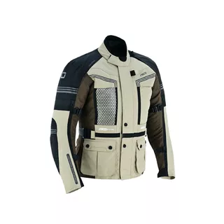 Touring-Motojacke für Männer BOS Maximum - neon