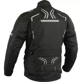 BOS Temper Herren Touring-Motorradjacke - schwarz