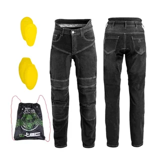 Herren-Motojeans W-TEC Biterillo Evo - schwarz