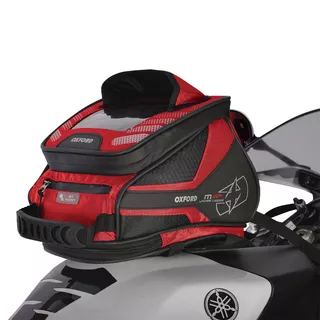 Tankrucksack und Satteltasche Oxford M4R Tank 'n' Tailer schwarz/rot