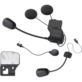 Helmhalterung mit Zubehör für SENA 50S Headset - Sound von Harman Kardon (Kopfhörer + Mikrofon)