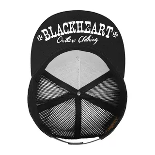 Mütze BLACK HEART Chopper Trucker BLK - schwarz