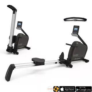 inSPORTline RW60 Rudertrainer - schwarz