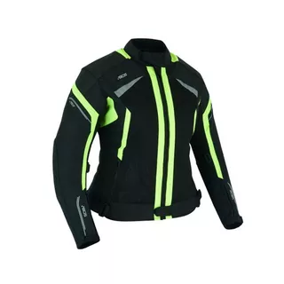 Damen Sommer Textil-Motojacke BOS Aylin - silber-grau