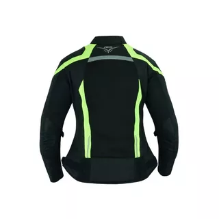 Damen Sommer Textil-Motojacke BOS Aylin - silber-grau