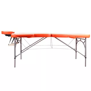 inSPORTline Tamati Massagetisch 2-teilig aus Aluminium - schwarz