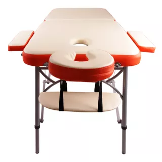 inSPORTline Tamati Massagetisch 2-teilig aus Aluminium - schwarz