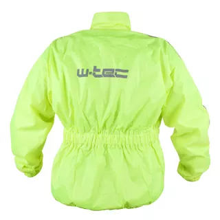 Motorrad Regenjacke W-TEC Rainy - fluo gelb