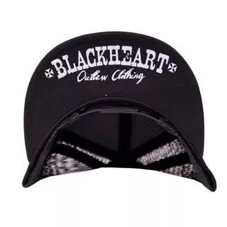 Mütze BLACK HEART Chopper Trucker BLK - schwarz