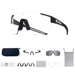 Phototrope Sonnenbrille Altalist Kaku SP4 - černá s červenými skly