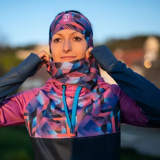 Attiq Light Sportstirnband für Pferdeschwanz - Parrot Purple