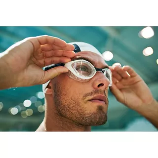 Arena Air Bold Swipe Schwimmbrille - klar-weiß-schwarz