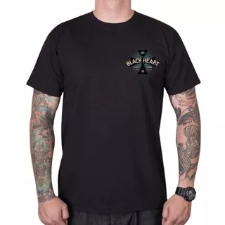 T-shirt BLACK HEART Ava - schwarz