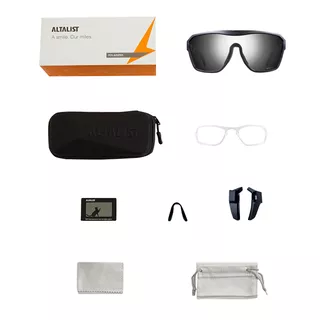Altalist Kaku LS1 Polarisierende und phototrope Sonnenbrille - černá s kouřovými skly