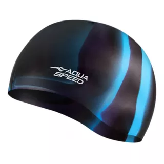 Badekappe Aqua Speed Bunt - Black/Blue
