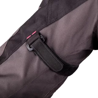 W-TEC Barbata Damen-Motorradjacke - černo-šedo-růžová