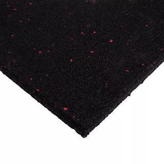 Hantelmatte inSPORTline Proteko II 50x50x1,5 cm - schwarz-rot
