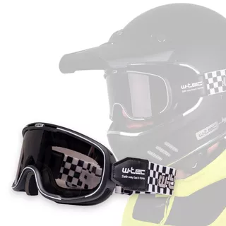 W-TEC Chesster Retro-Brille - šachovnice